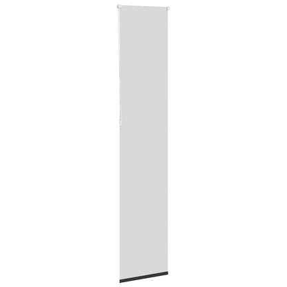 vidaXL Roller Blind Blackout Black 60x210 cm Fabric Width 55.7 cm Polyester