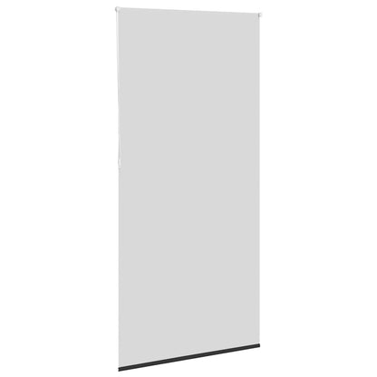 vidaXL Roller Blind Blackout Black 115x210 cm Fabric Width 110.7 cm Polyester