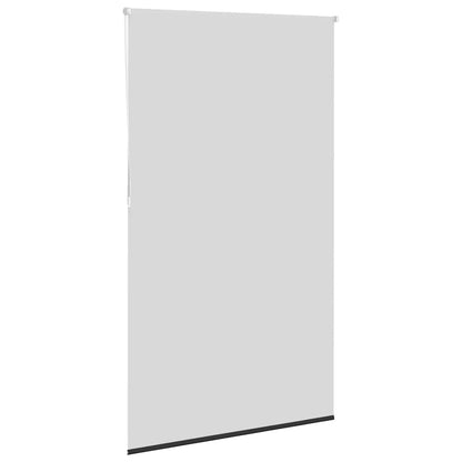 vidaXL Roller Blind Blackout Black 135x210 cm Fabric Width 131.6 cm Polyester