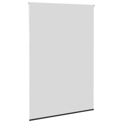 vidaXL Roller Blind Blackout Black 155x210 cm Fabric Width 151.6 cm Polyester