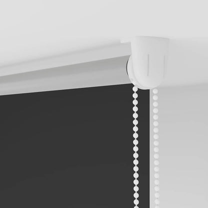 vidaXL Roller Blind Blackout Black 80x230 cm Fabric Width 75.7 cm
