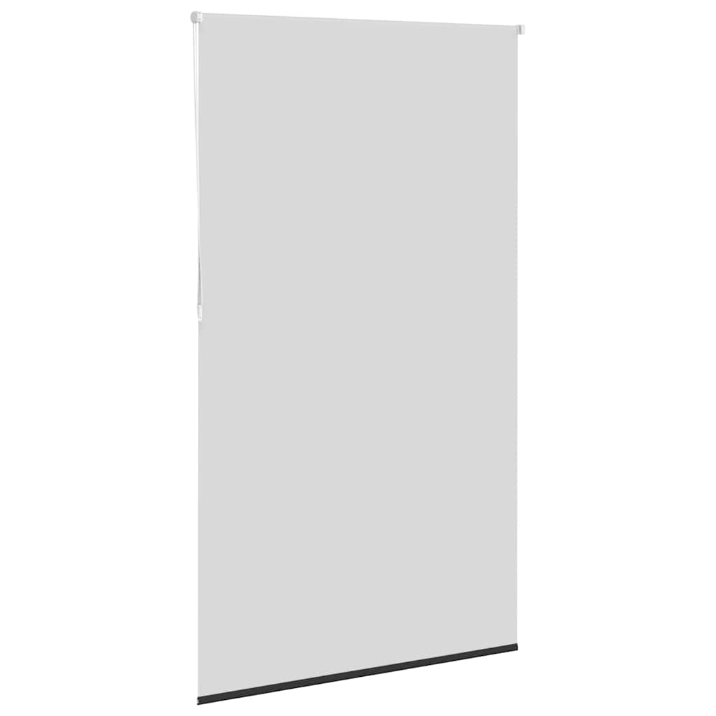 vidaXL Roller Blind Blackout Black 120x230 cm Fabric Width 116.6 cm Polyester