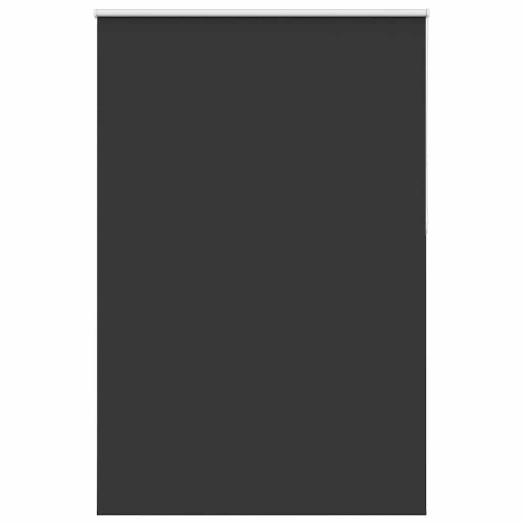 vidaXL Roller Blind Blackout Black 150x230 cm Fabric Width 146,6 cm Polyester