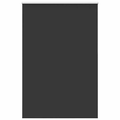 vidaXL Roller Blind Blackout Black 150x230 cm Fabric Width 146,6 cm Polyester