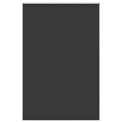 vidaXL Roller Blind Blackout Black 160x230 cm Fabric Width 156.6 cm