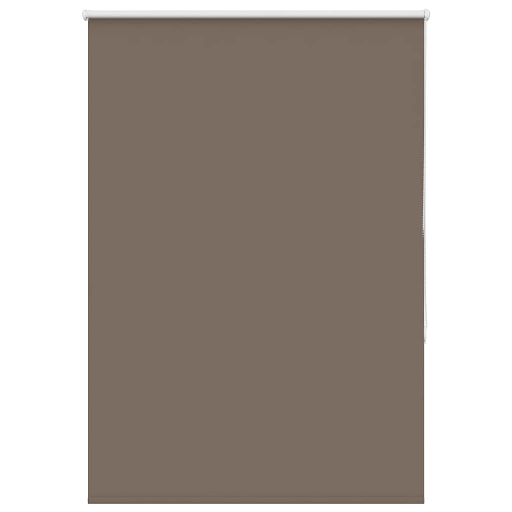 vidaXL Roller Blind Blackout Coffee 90x130 cm Fabric Width 85,7 cm Polyester