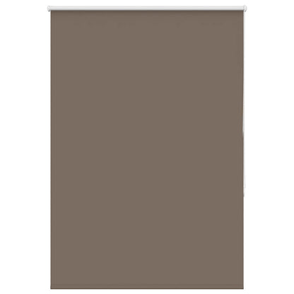 vidaXL Roller Blind Blackout Coffee 90x130 cm Fabric Width 85,7 cm Polyester
