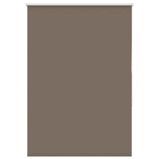 vidaXL Roller Blind Blackout Coffee 90x130 cm Fabric Width 85,7 cm Polyester