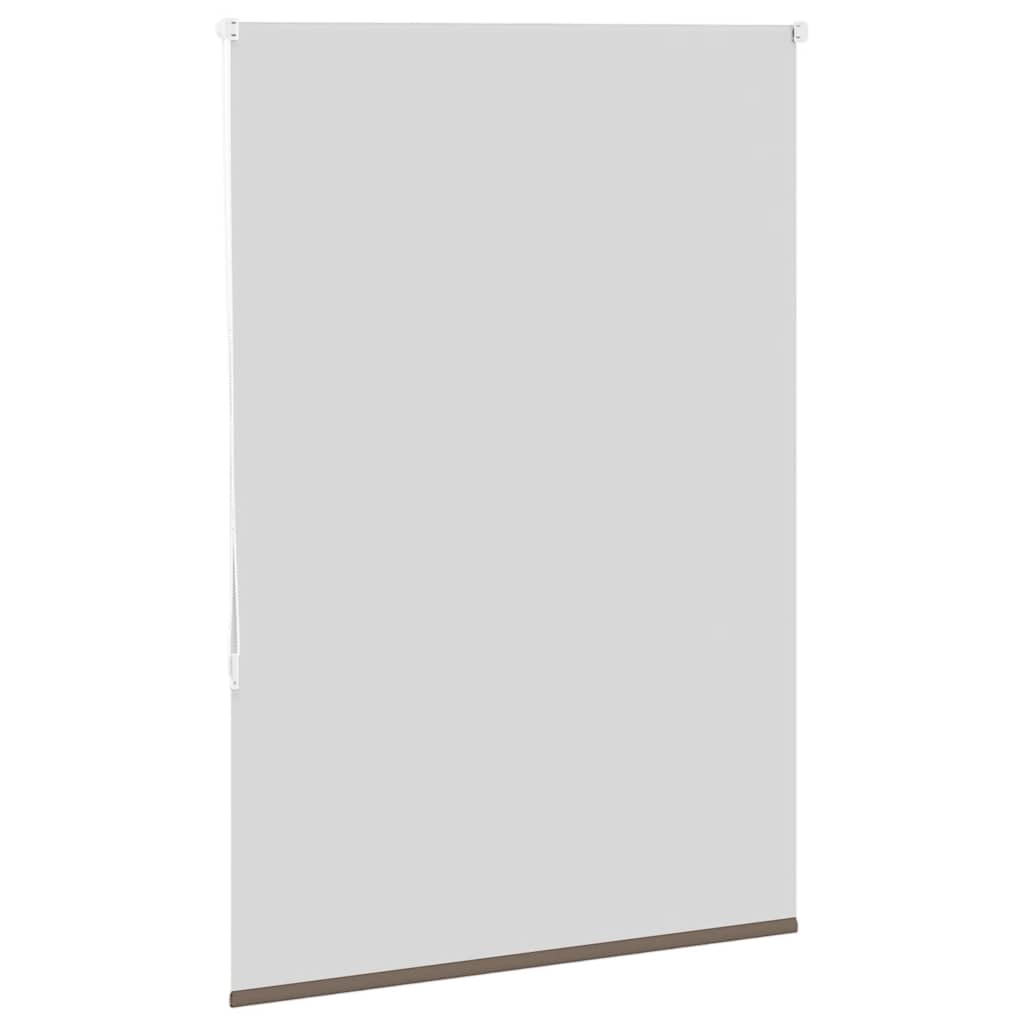 vidaXL Roller Blind Blackout Coffee 95x130 cm Fabric Width 90.7 cm
