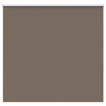 vidaXL Roller Blind Blackout Coffee 165x130 cm Fabric Width 161.6 cm