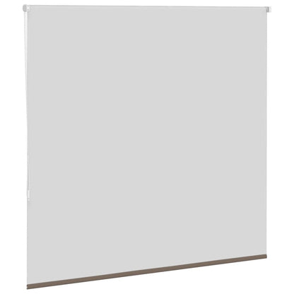 vidaXL Roller Blind Blackout Coffee 165x130 cm Fabric Width 161.6 cm