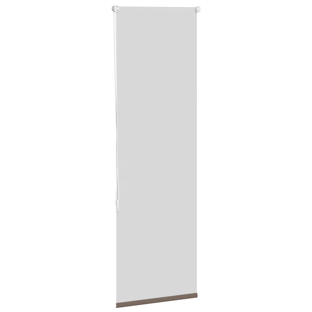 vidaXL Roller Blind Blackout Coffee 60x150 cm Fabric Width 55.7 cm