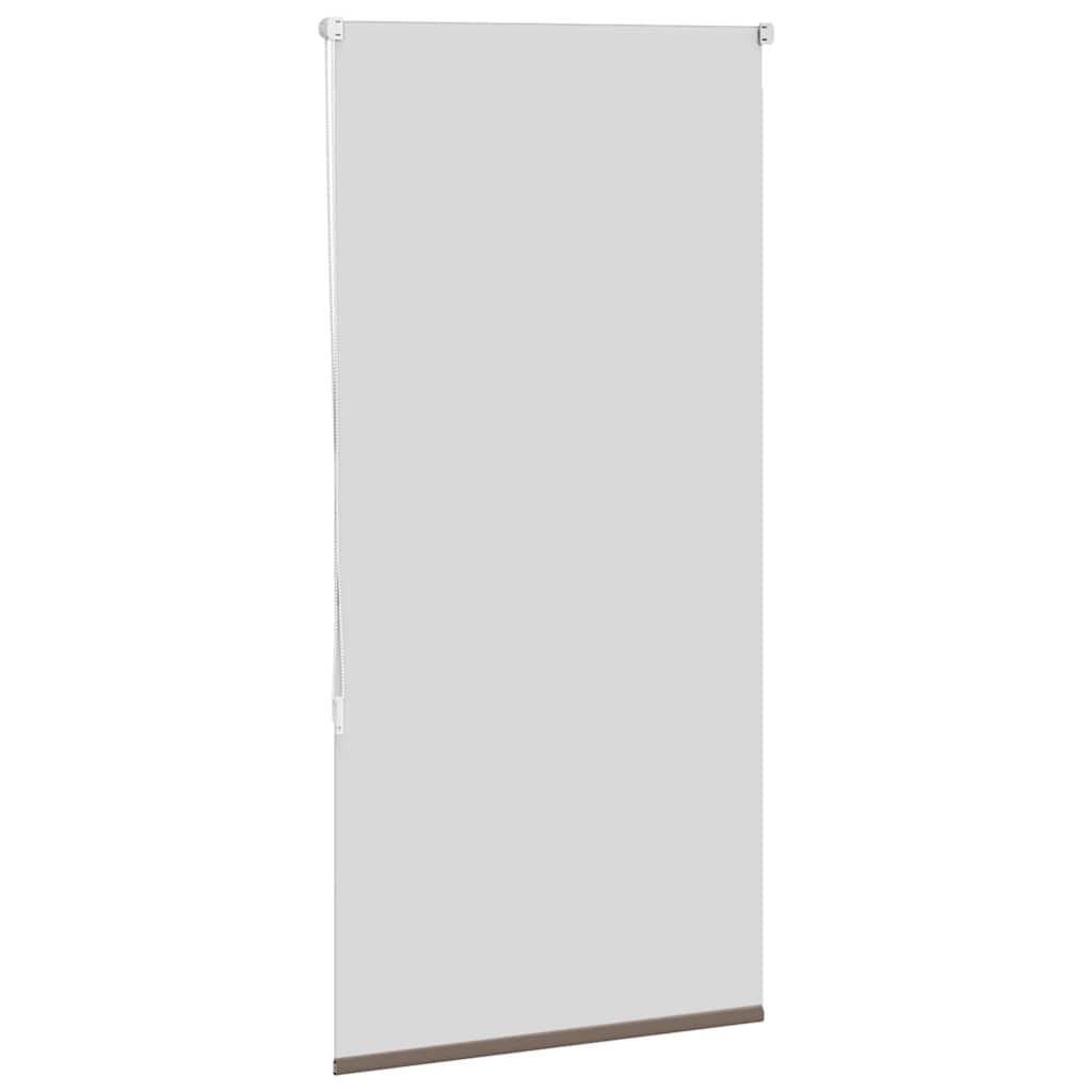 vidaXL Roller Blind Blackout Coffee 65x150 cm Fabric Width 60.7 cm
