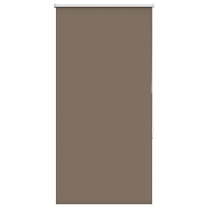 vidaXL Roller Blind Blackout Coffee 70x150 cm Fabric Width 65.7 cm Polyester