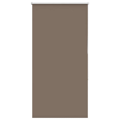 vidaXL Roller Blind Blackout Coffee 75x150 cm Fabric Width 70.7 cm
