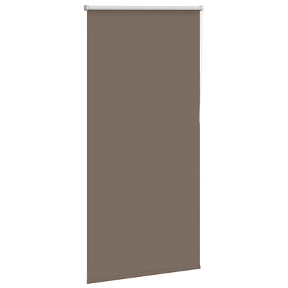 vidaXL Roller Blind Blackout Coffee 75x150 cm Fabric Width 70.7 cm