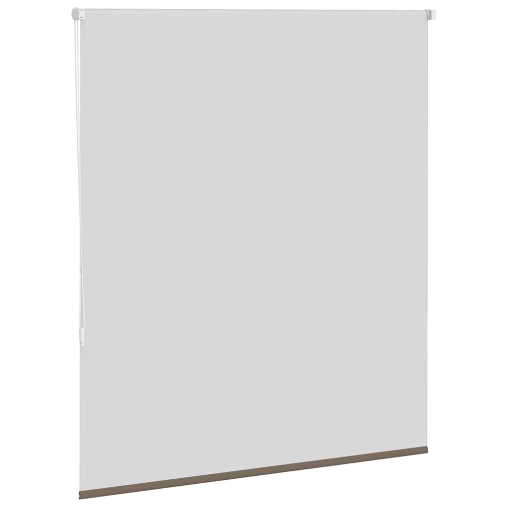 vidaXL Roller Blind Blackout Coffee 135x150 cm Fabric Width 131.6 cm