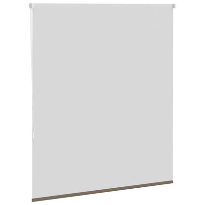 vidaXL Roller Blind Blackout Coffee 135x150 cm Fabric Width 131.6 cm