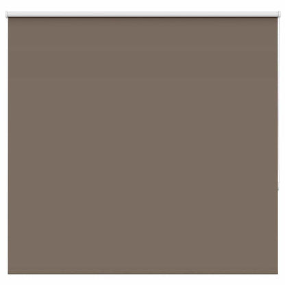 vidaXL Roller Blind Blackout Coffee 160x150 cm Fabric Width 156.6 cm