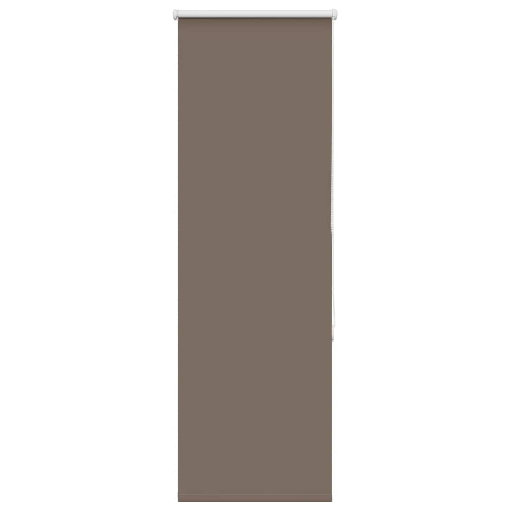 vidaXL Roller Blind Blackout Coffee 60x175 cm Fabric Width 55.7 cm