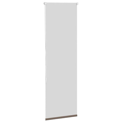 vidaXL Roller Blind Blackout Coffee 60x175 cm Fabric Width 55.7 cm