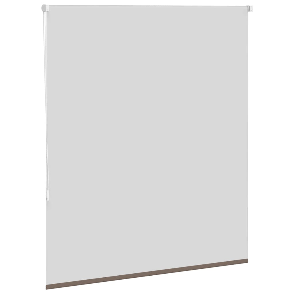 vidaXL Roller Blind Blackout Coffee 135x175 cm Fabric Width 131.6 cm