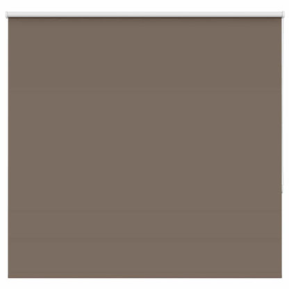 vidaXL Roller Blind Blackout Coffee 160x175 cm Fabric Width 156.6 cm Polyester