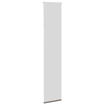 vidaXL Roller Blind Blackout Coffee 40x210 cm Fabric Width 35.7 cm Polyester