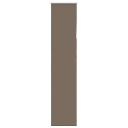 vidaXL Roller Blind Blackout Coffee 45x210 cm Fabric Width 40.7 cm Polyester