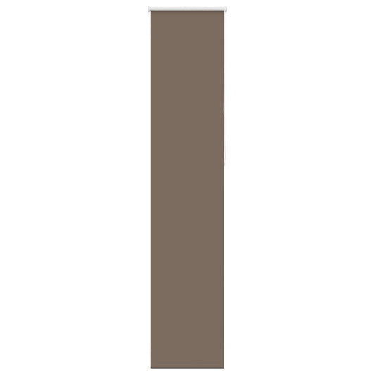 vidaXL Roller Blind Blackout Coffee 55x210 cm Fabric Width 50.7 cm Polyester