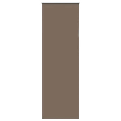 vidaXL Roller Blind Blackout Coffee 70x210 cm Fabric Width 65.7 cm Polyester