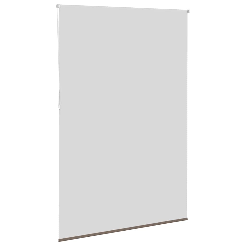 vidaXL Roller Blind Blackout Coffee 165x210 cm Fabric Width 161.6 cm Polyester