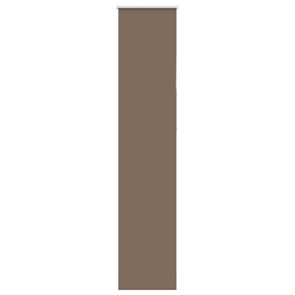 vidaXL Roller Blind Blackout Coffee 45x230 cm Fabric Width 40.7 cm