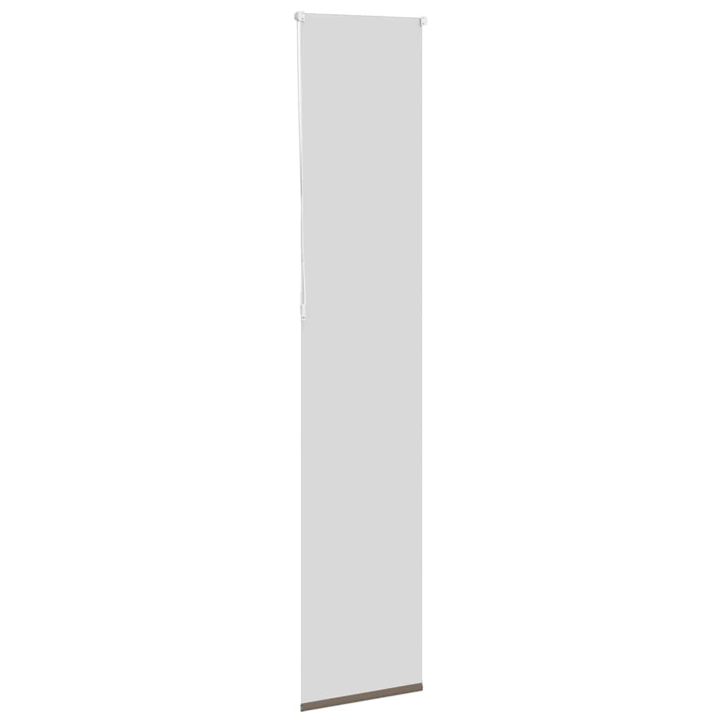 vidaXL Roller Blind Blackout Coffee 45x230 cm Fabric Width 40.7 cm