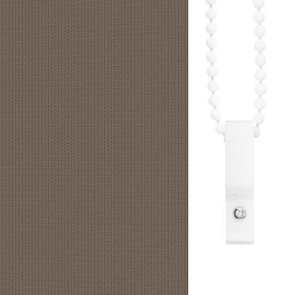 vidaXL Roller Blind Blackout Coffee 45x230 cm Fabric Width 40.7 cm