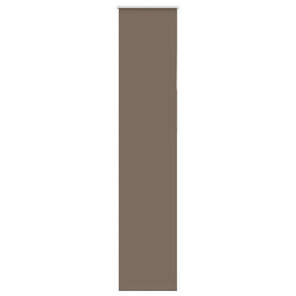 vidaXL Roller Blind Blackout Coffee 55x230 cm Fabric Width 50.7 cm Polyester