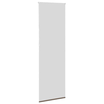vidaXL Roller Blind Blackout Coffee 75x230 cm Fabric Width 70,7 cm Polyester