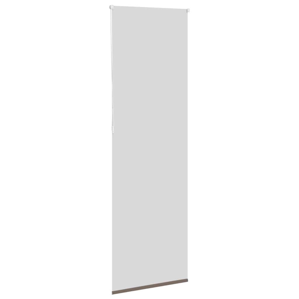 vidaXL Roller Blind Blackout Coffee 85x230 cm Fabric Width 80,7 cm Polyester