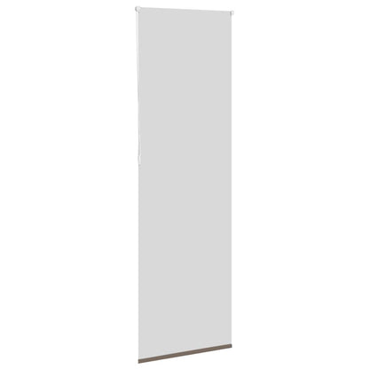 vidaXL Roller Blind Blackout Coffee 85x230 cm Fabric Width 80,7 cm Polyester