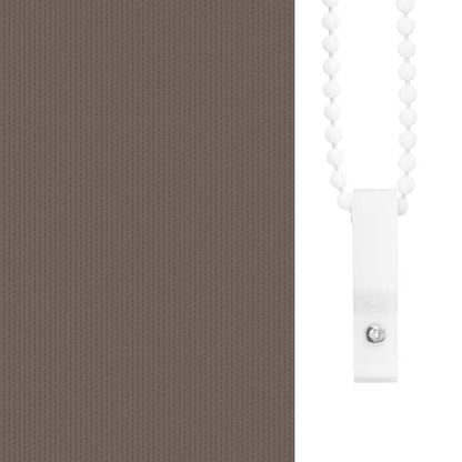 vidaXL Roller Blind Blackout Coffee 85x230 cm Fabric Width 80,7 cm Polyester