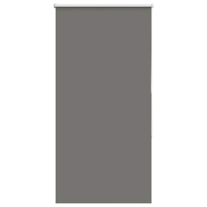 vidaXL Roller Blind Blackout Grey 65x130 cm Fabric Width 60.7 cm Polyester