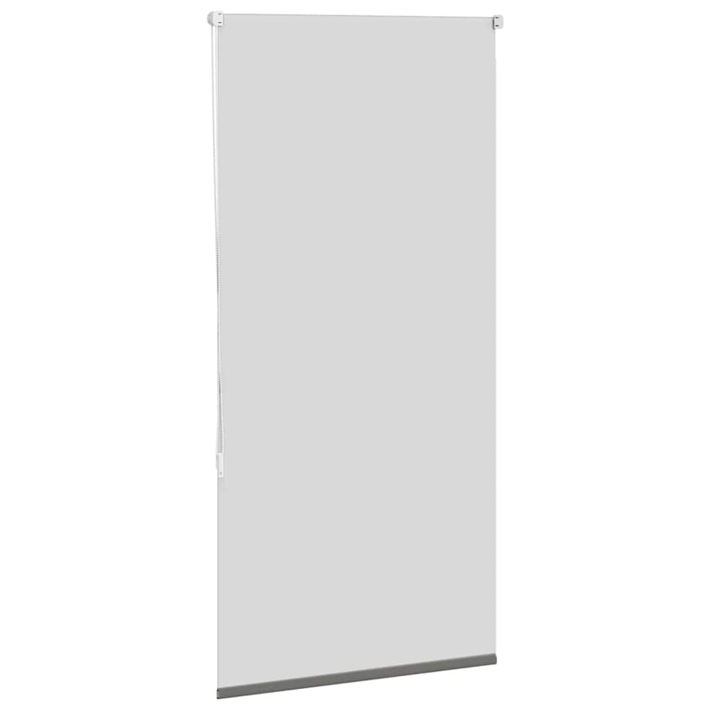 vidaXL Roller Blind Blackout Grey 75x130 cm Fabric Width 70.7 cm Polyester