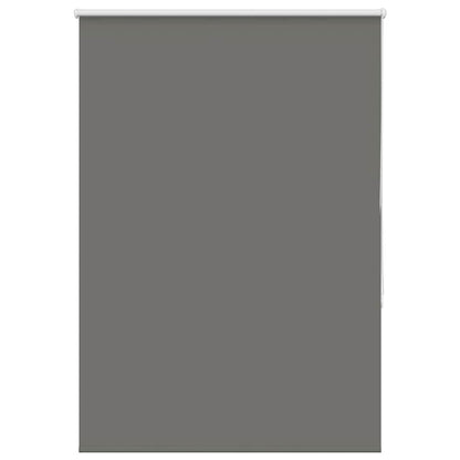 vidaXL Roller Blind Blackout Grey 95x130 cm Fabric Width 90.7 cm Polyester