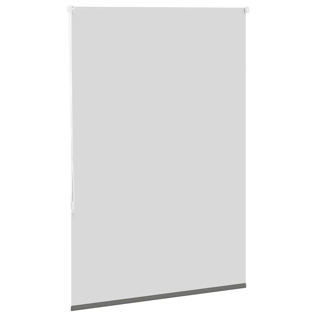 vidaXL Roller Blind Blackout Grey 105x130 cm Fabric Width 100.7 cm Polyester