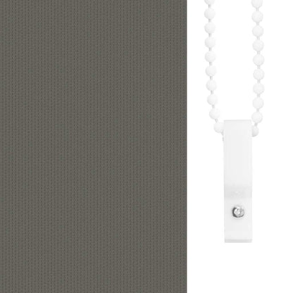 vidaXL Roller Blind Blackout Grey 85x150 cm Fabric Width 80.7 cm Polyester