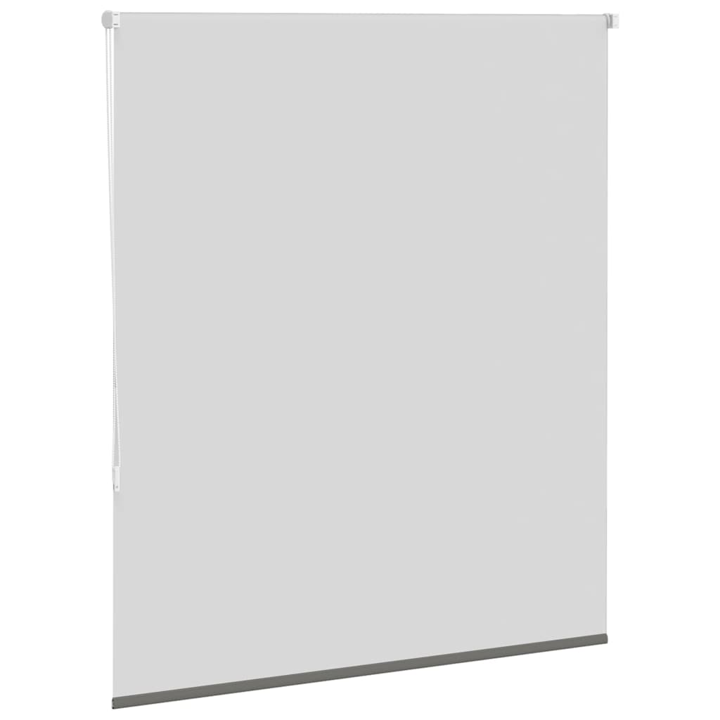 vidaXL Roller Blind Blackout Grey 120x150 cm Fabric Width 116.6 cm Polyester