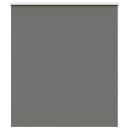 vidaXL Roller Blind Blackout Grey 135x150 cm Fabric Width 131.6 cm Polyester