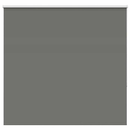vidaXL Roller Blind Blackout Grey 145x150 cm Fabric Width 141.6 cm Polyester