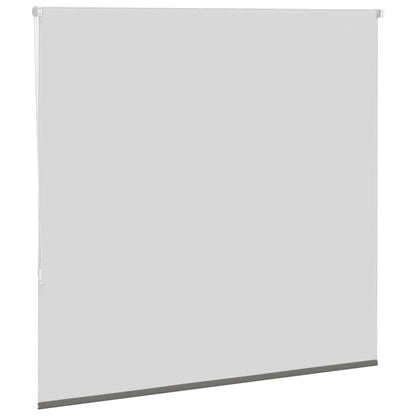 vidaXL Roller Blind Blackout Grey 145x150 cm Fabric Width 141.6 cm Polyester