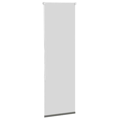vidaXL Roller Blind Blackout Grey 50x175 cm Fabric Width 45.7 cm Polyester